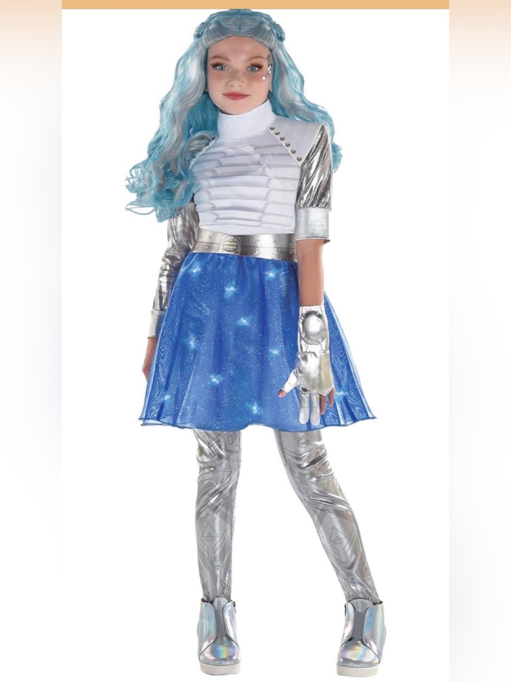 Disney Zombies 3 Addison Costume Child Small 4-6 Brand New